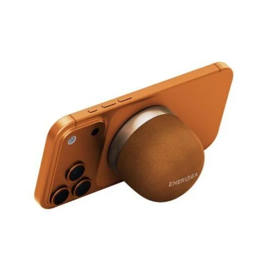Energea MagAudio Go Portable Magsafe Speaker With Lanyard - Orange